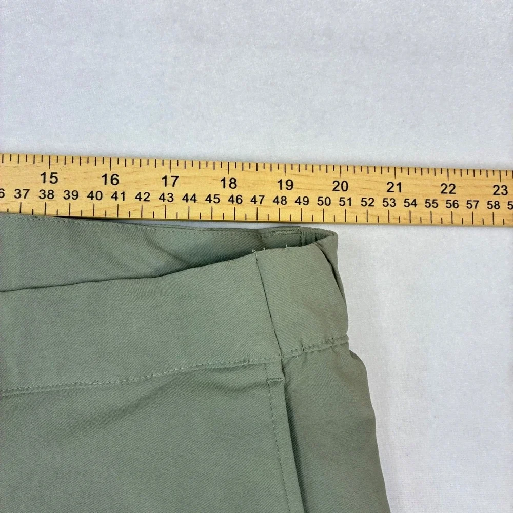 Adidas Nylon Chino Golf Pants Mens 40x29 Silver Pebble Regular Fit IU2845 NEW
